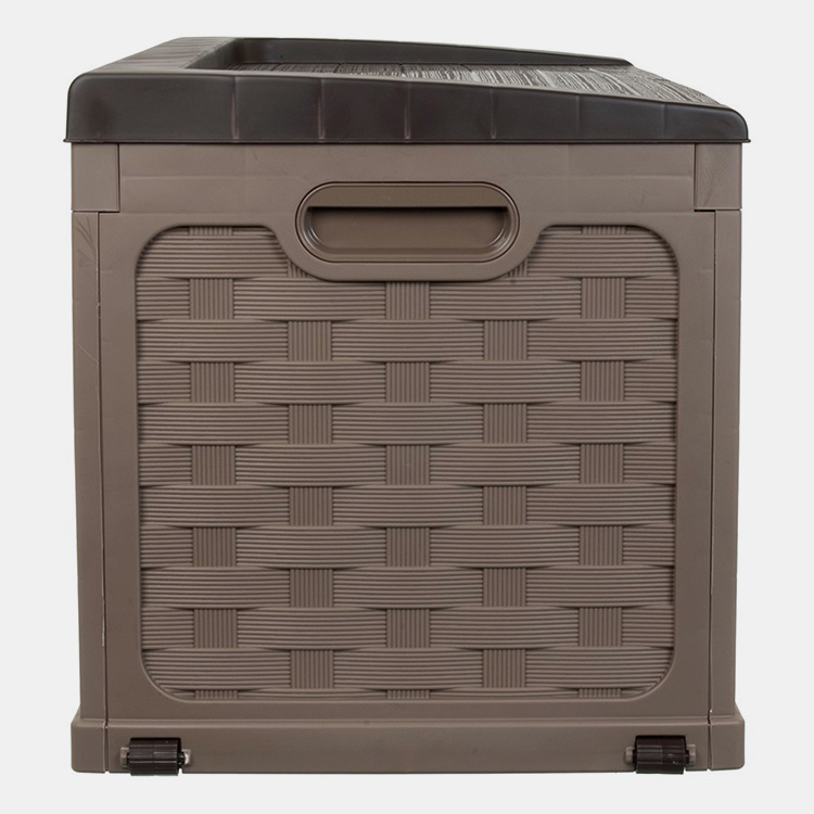 88 Gallon Rattan Storage Deck Box