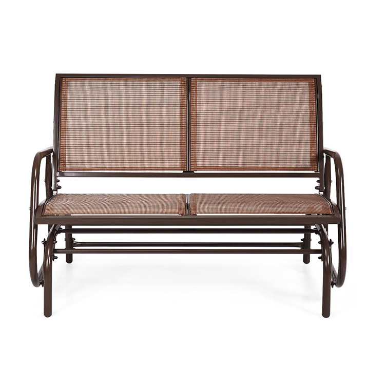 Outdoor Patio Bench Swing Glider Chair